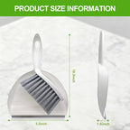Mini Broom and Dustpan Set, Hand Broom - Image 2