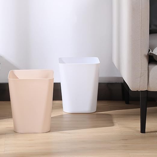 Amyhill 10 Pcs Small Trash Can 2 Gallon Plastic Garbage Can Small Waste Basket - Image 5