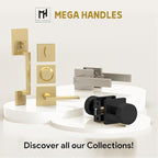 Mega Handles Square Floor Door Stopper, Quickly Installed Wall Protector Stopper - Image 7