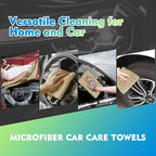 HOMEXCEL Brown Microfiber Cleaning Cloth 6 Pack 12.5 x 12.5 inch Microfiber - Image 4