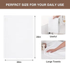 Homaxy 100% Cotton Oversized Waffle Weave Kitchen Dish Towels, Ultra Soft - Image 3