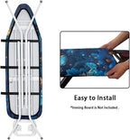 Blue Butterfly Ironing Board Cover, Resist Scorching and Staining, 15x54 Heavy - Image 4
