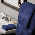 SUPERIOR Egyptian Cotton Pile 3 Piece Towel Set, Includes 1 Bath, 1 Hand - Image 7