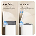 Cesun Slim Bathroom Trash Can - Image 6