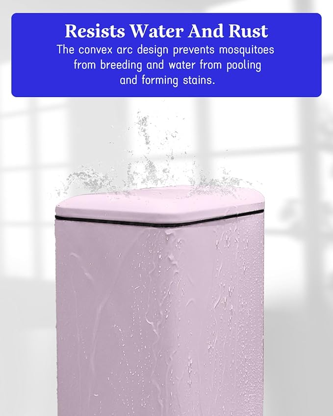 8 Gallon Step Trash Can with Soft Close Lid, 30L Stainless Steel Garbage Can - Image 8