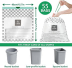 XUXRUS Small 1.6 Gallon Trash Bags - Image 7