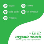 Livlit Regular Size Ultra Thin Sanitary Pads, 100% Organic Cotton from Texas - Image 3