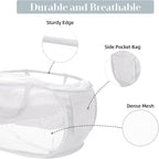 2 Pcs Durable Collapsible Laundry Baskets - Image 3