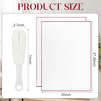 3 Pcs Wine Glass Cleaner Set Large Microfiber Polishing Cloths Wine Glass - Image 2