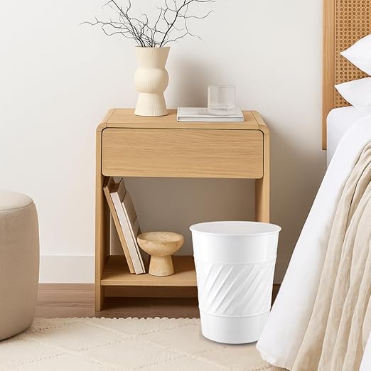 Monarch Abode Metal Bathroom Trash Can – Waste Basket - Image 7