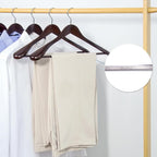 Nature Smile Luxury Mahogany Wooden Suit Hangers - Image 7