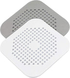 Drain Hair Catcher 2 Packs, Shower/Bathtub Drain Cover, Silicone Hair Catcher by YIMSGO
