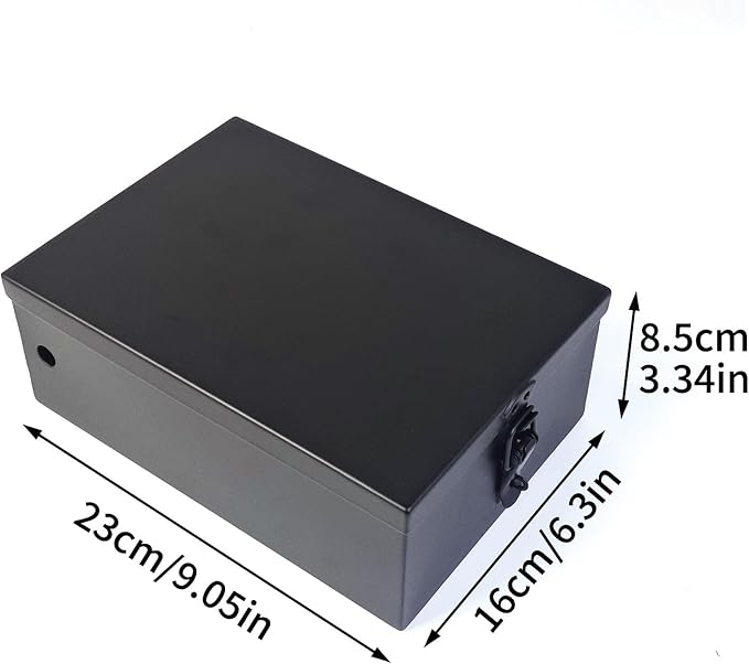 Lithium & Lead-Acid Battery Storage Box/Lipo Charging Box, Stainless Steel - Image 3