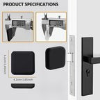 Door Stopper Rubber Door Stops Wall Protector，Buffer Guard Doorknob Door Handle - Image 5