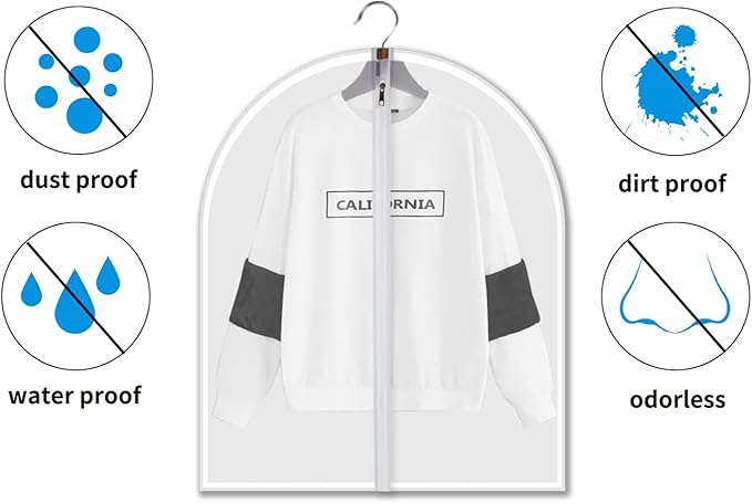 6 Pack Short Garment Bags - Image 5