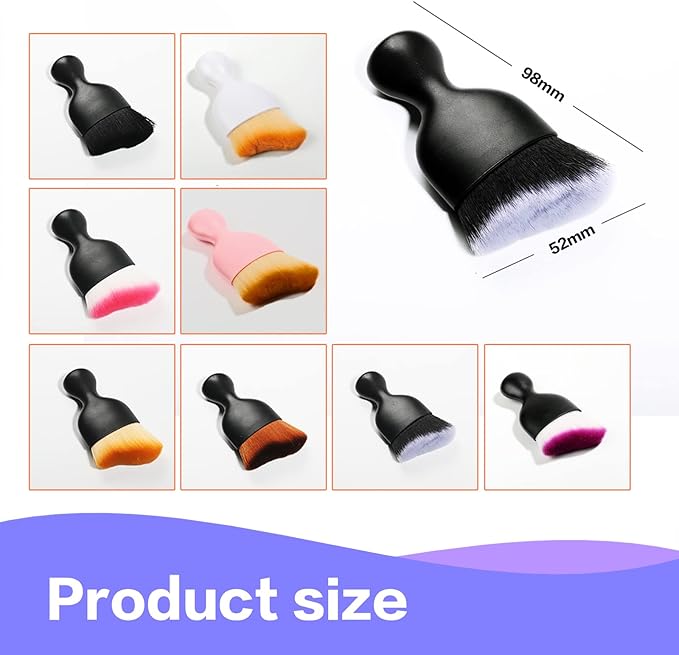 Car Interior Detailing Brush, Soft Bristle Cleaning Brush Car Detailing Brush - Image 5