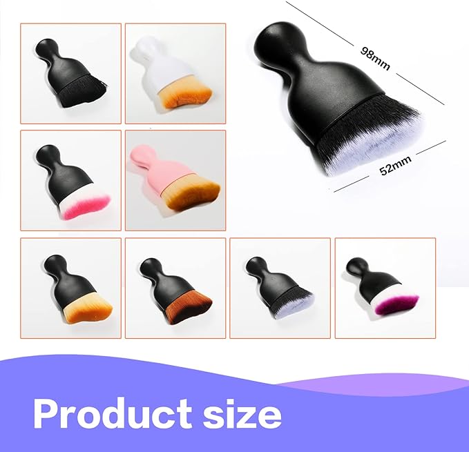 Car Interior Detailing Brush, Soft Bristle Cleaning Brush Car Detailing Brush - Image 4