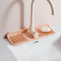 Button Style Faucet Drip Catcher – Silicone Faucet Mat by Unknown