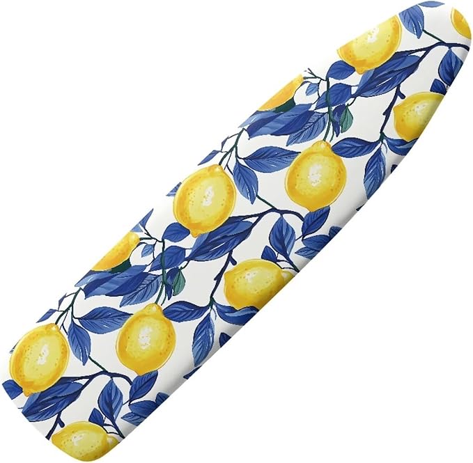 Cute Lemon Ironing Board Cover Soft Fabric Cover Standard Size Scorch Stain by Darisoco