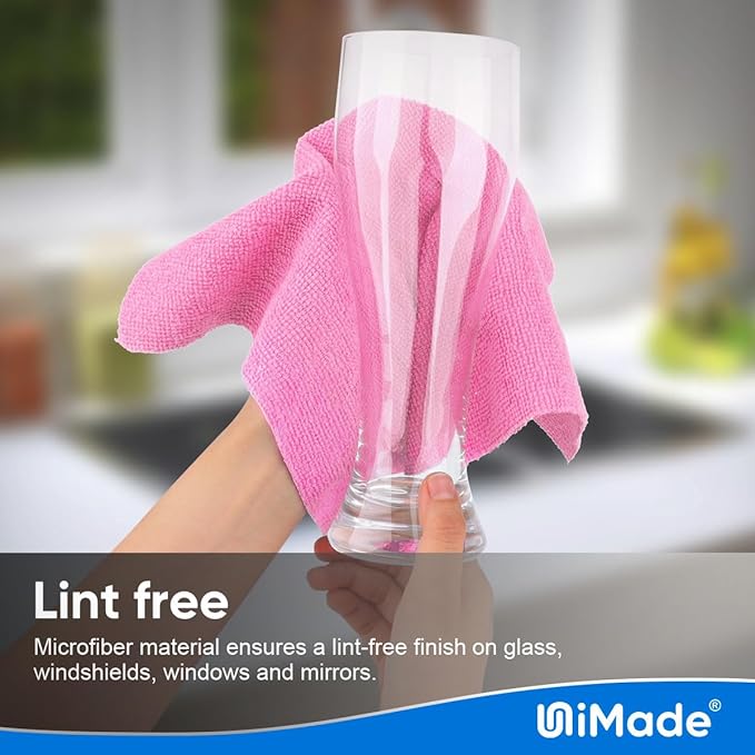 Microfiber Cleaning Cloth, 100 Sheets Microfiber Towels - Image 5