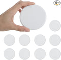 3 1/4 in Wall Protector Round, 10 Pack Doorknob Wall Shield Guard Door Stop by HOME+MASTER+HARDWARE