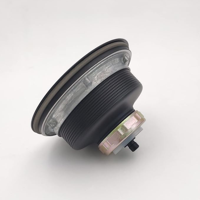 3-1/2 Inch Matte Black All Stainless Steel Kitchen Sink Drain Strainer Assembly - Image 3