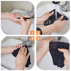 SUNLAND Microfiber Face Cloth Reusable Makeup Remover Facial Cleansing Towel - Image 7