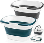 Coloch 2 Pack 16L/4.2 Gallon Collapsible Plastic Bucket, Foldable Mop Bucket by Coloch