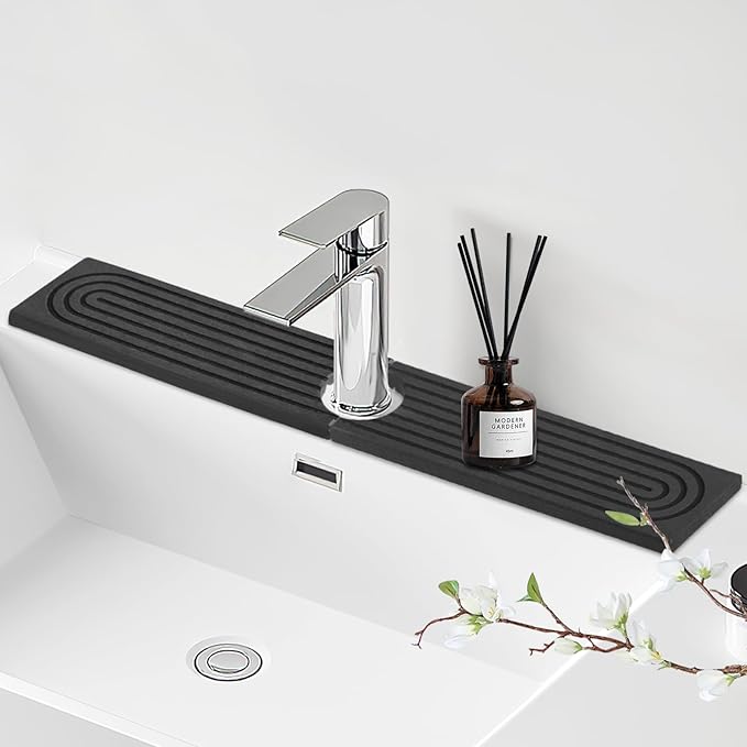 Faucet Mat for Kitchen Sink by IMSPSWT