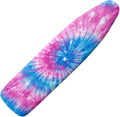 Pink Blue Tie Dye Iron Board Cover Extra Wide Ironing Board Cover and Pad by Psesaysky