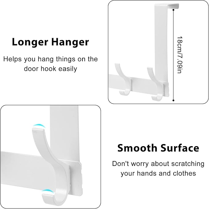 Over The Door Hooks, Door Hanger Hooks - Image 5