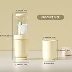 Toothbrush Cup with Cover, Travel Toothbrush Case Portable Toothbrush Holder - Image 2