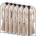 Clear Garment Bags for Hanging Clothes Travel Clothes Storage Bags Closet Cover by HomeClean