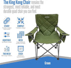 ALPS Mountaineering King Kong Camping Chairs for Adults with Mesh Cup Holders and Pockets, Built Durable and Reliable with Compact Foldable Steel Frame - Image 4