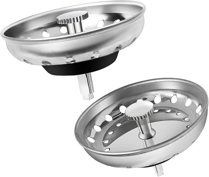 2 Pack Kitchen Sink Strainer & Stopper Combo by gsplmm