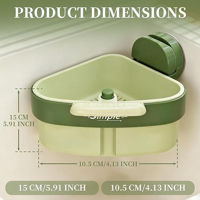 2026 New Suction Cup Sink Strainer | Corner Sink Strainer | Sinks Trash Food - Image 5