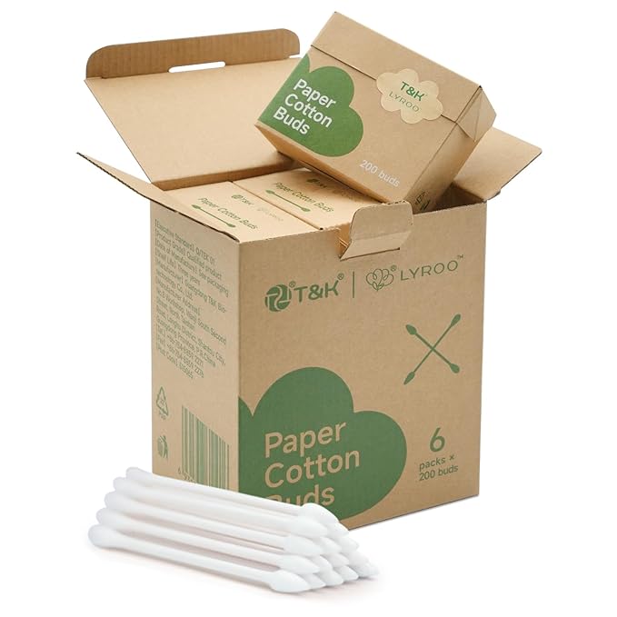 T&K Biodegradable Cotton Swabs by Unknown
