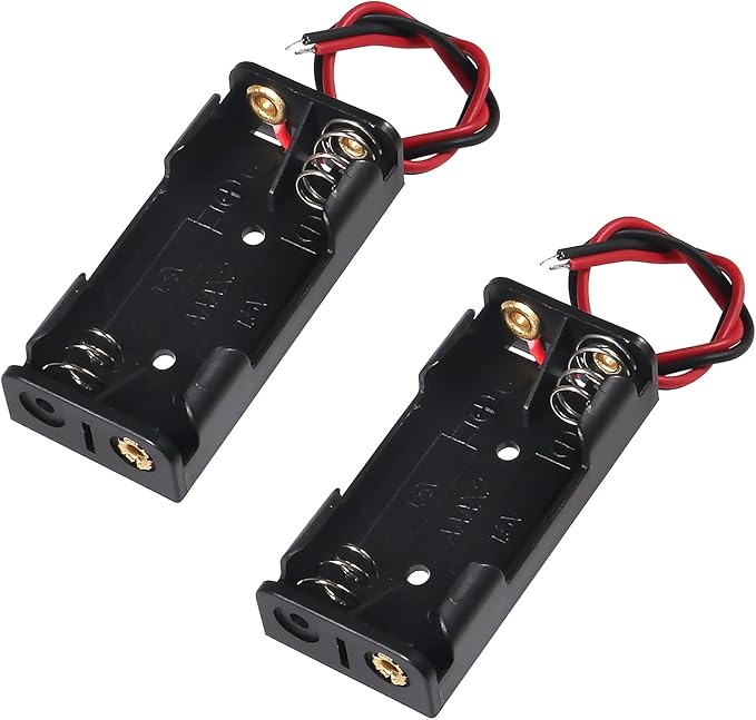 DIANN 8pcs AAA Battery Holder 2pcs AAA Battery Holder 1 Slot 2pcs 2 AAA Battery - Image 5