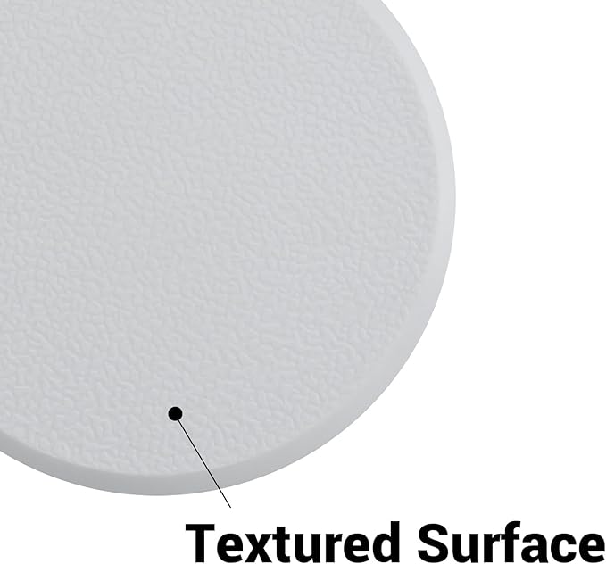 HOME MASTER HARDWARE 5" Wall Protector Round, 5 Pack Doorknob Wall Shield Guard - Image 9