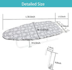 Tabletop Ironing Board with Folding Legs, Portable Small Ironing Board with - Image 6
