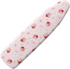Bowknot Rose Flower Ironing Board Cover Elastic Edge by Hinthetall