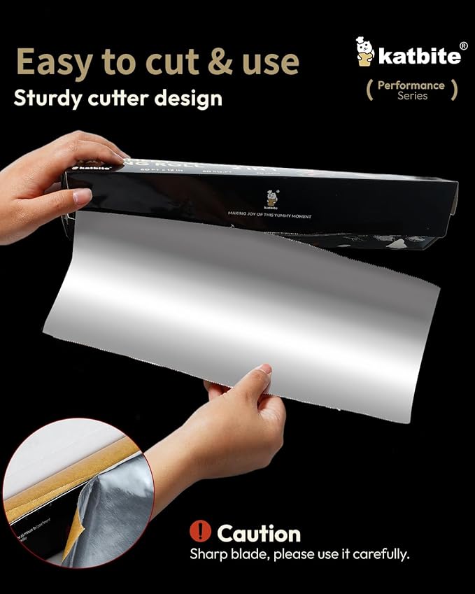 Katbite Aluminum Foil Roll - 12in x 60ft - Image 3