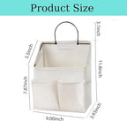 2 Pack Wall Hanging Storage Basket, Wall Hanging Organizer Bags - Image 2