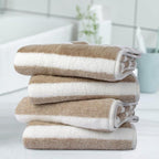 KinHwa Microfiber Hand Towels for Bathroom Soft and Absorbent Face Towels Brown - Image 7