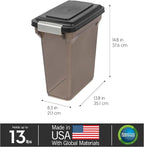IRIS USA Dog Food Storage Container, Airtight Lid, Versatile Pet Food Bin - Image 3