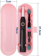 Cosmos Pack of 2 Plastic Travel Case Toothbrush Carrying Case Holder Container - Image 3