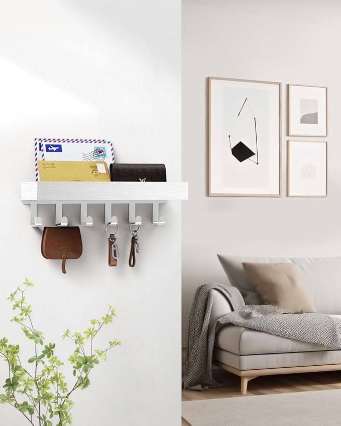 Key Holder Wall Mount Adhesive Magnetic - Image 3