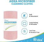 AIDEA Microfiber Cleaning Cloth 330 Sheets 6 Roll, Microfiber Towels - Image 3