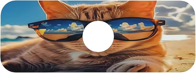 Sunshine Beach Cat Cases Kitchen sink faucet pad, strong water absorption - Image 9