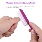 6Pcs Nail Brush for Cleaning Fingernails, Handle Grip Cleaning Brush for Nail - Image 4